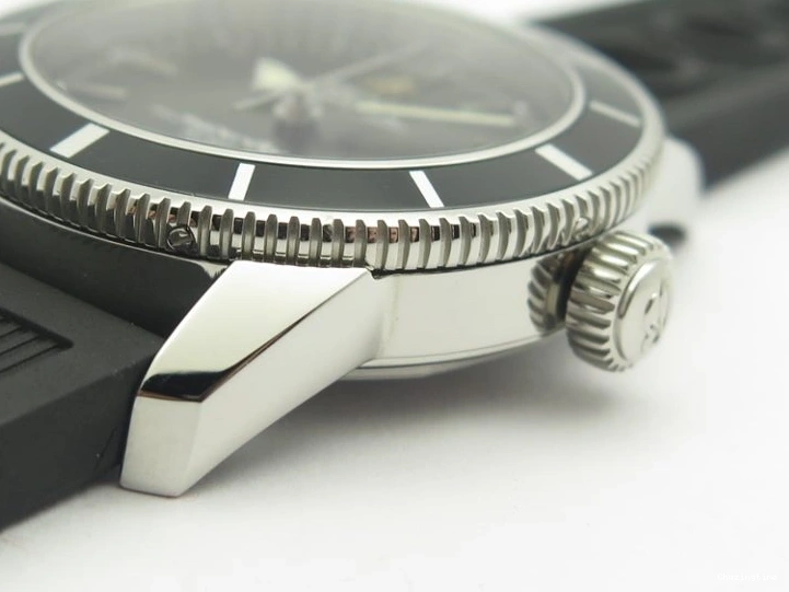 1224 FlexibleFit Seamaster Professional Chrono SS RG Blue Ceramic Blue Dial On SS RG Bracelet A 8211